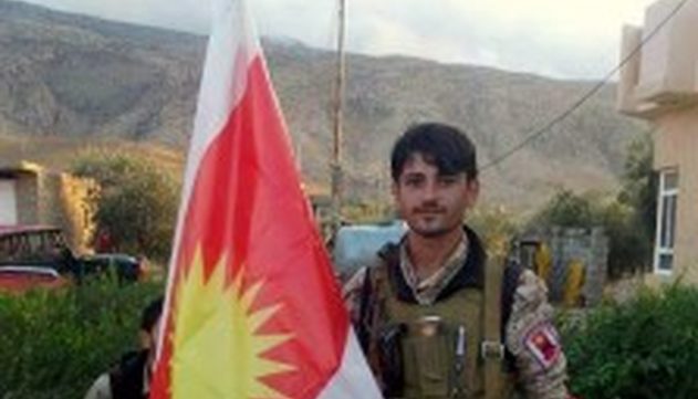 HPE fighter Sabah Ibrahim in Shingal